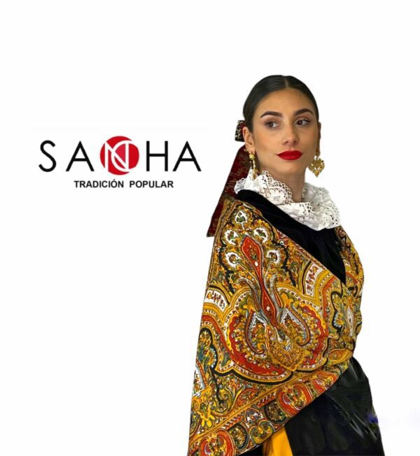alt sancha tradicion popular badajoz trajes regionales pañuelos 100 colores extremeños (3)