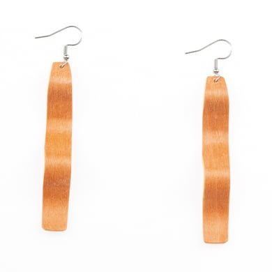 pendientes-madera-naranja-accesorios-de-madera-joyas.gancho
